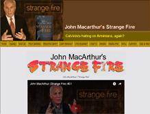 Tablet Screenshot of johnmacarthurs-strangefire.com